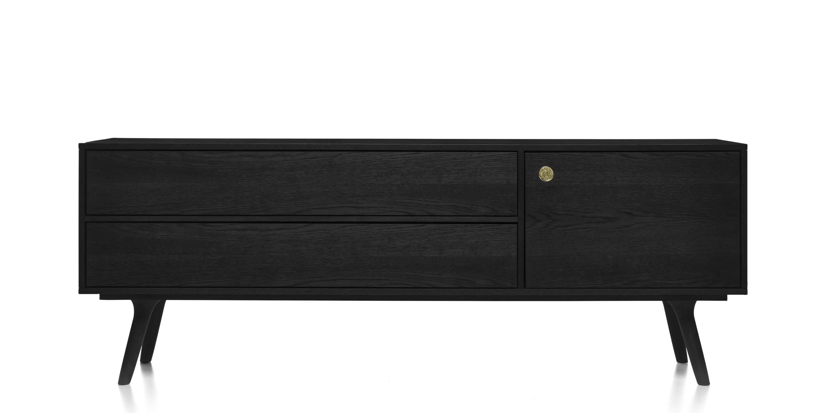 Zio Buffet Black front view